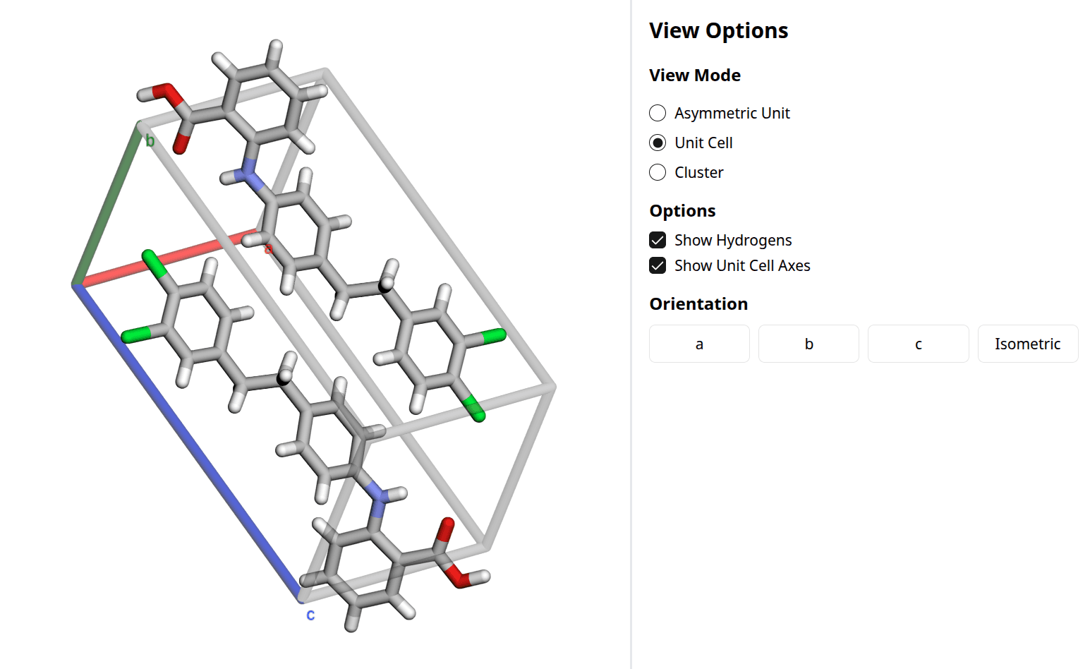 Analyzing crystal structures